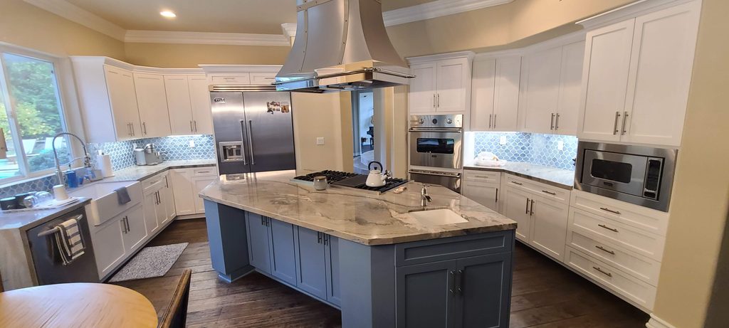 Kitchen remodeling project by Prime Cut Construction